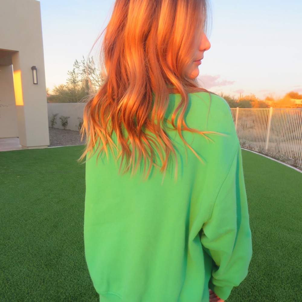 PacSun green crew neck